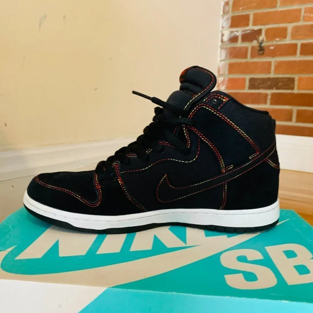 Nike SB Dunk High PRO SB Thermal Stitch 305050-012 Size 11.5 with Box